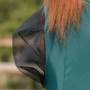 Premier Equine Comfort Tech Xtra Lycra Fly Mask in Green - Eye Protection