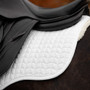 LeMieux Merino+ Half Lined General Purpose Saddle Pad - White/Natural