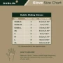 Dublin Everyday Riding Gloves - Size Guide