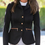 Equitheme Ladies Athens Competition Jacket in Navy- Lifestyle
