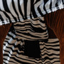 Riding World Sweet Itch Rug in Zebra - Chest Detail