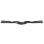 Velociti Rapida FreedomFit Double Bridle Headpiece in Black - Topside