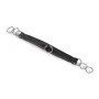 Velociti GARA Leather Curb Chain in Black