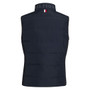 Back of the Tommy Hilfiger Ladies Aurora Quilted Gilet in Desert Sky