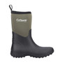 Side of the Cotswold Ashmead Mid-Height Wellies in green