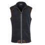 Barbour Mens Langdale Fleece Gilet in Navy - Front