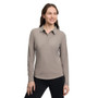 LeMieux Ladies Sarah Shirt Base Layer in Pecan - Lifestyle Front