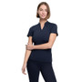 LeMieux Ladies Lisa Mesh Base Layer in Navy - Lifestyle Front
