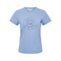 LeMieux Ladies Classique T-Shirt in Powder Blue - Front