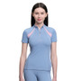 LeMieux Young Rider Mia Mesh Base Layer in Powder Blue - Lifestyle Front
