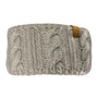 Woof Wear Ladies Cable Headband in Stone - Front