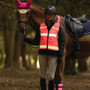 Woof Wear LED Hi-Vis Riding Vest - Pink