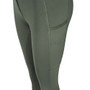 Woof Wear Ladies Hybrid II Riding Breeches - Sage Green - Side Pocket