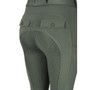 Woof Wear Ladies Hybrid II Riding Breeches - Sage Green - Back Pocket