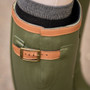 Woof Wear Neo Wellies in Green - Detail