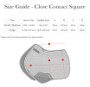 LeMieux Air-Tek Mesh Close Contact Saddle Pad - Size Guide