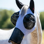 LeMieux Bug Relief Full Fly Mask in Powder Blue - Lifestyle 2