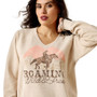 Ariat Ladies Victoria Sweatshirt - Bold Screenprint