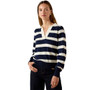 Ariat Ladies Langsett Sweater - in Navy Stripe