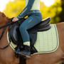 LeMieux Mini Suede Close Contact Saddle Pad in Macaron - Lifestyle