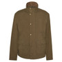 Barbour Mens Sander Casual Jacket in Dark Sand - Front