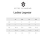 Aztec Diamond Ladies Full Seat Training Pants - Size Guide