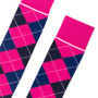 Rydale Ladies Argyle Knee High Riding Socks pattern detail