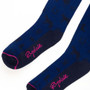 Rydale Ladies Horse Print Knee Length Riding Socks foot detail
