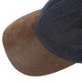 Rydale Mens Wax Baseball Cap with Nubuck Peak- Peak