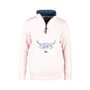 Rydale Girls Byland Highland Cow Sweatshirt - Pale Pink