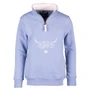 Rydale Girls Byland Highland Cow Sweatshirt - Pale Blue
