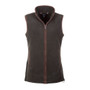 Front of the Rydale Ladies Huggate Fleece Waistcoat - Khaki