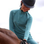 Aubrion Young Rider React Long Sleeve Base Layer - Haze