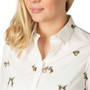 Rydale Ladies Wistow II Cotton Shirt - Hare Print