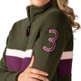 Rydale Ladies Bramham Stripe Sweatshirt - Sleeve Detail