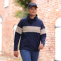Aubrion Ladies Equestrian Quarter Zip Fleece - Lifestyle