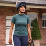 Aubrion Ladies Equestrian Short Sleeve Base Layer - Lifestlye