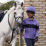 Aubrion Young Rider Equestrian Button Sweatshirt - Heather