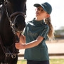 Aubrion Young Rider Equestrian Short Sleeve Base Layer - Thyme