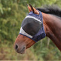 FlyGuard Fine Mesh Fly Mask Without Ears - Navy