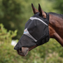 FlyGuard Pro Fine Mesh Fly Mask With Ear Holes and Nose in Jet