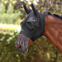 FlyGuard Pro Stretch Fly Mask With Nose Fringe