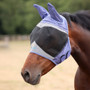 FlyGuard Fine Mesh Fly Mask With Ears - Sky