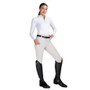 Mochara Ladies Full Seat Pull on Breeches in Stone - Full Side