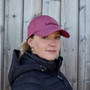LeMieux x Sealskinz Waterproof Foldable Peak Cap in Pink - Lifestyle