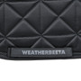 Black WeatherBeeta Satin Luxe Air-Tec Euro Jump Shaped Saddle Pad