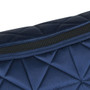 Navy WeatherBeeta Satin Luxe Air-Tec Euro Jump Shaped Saddle Pad
