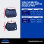 Size guide for WeatherBeeta Satin Luxe Air-Tec Euro Jump Shaped Saddle Pad