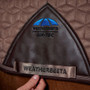 WeatherBeeta Suede Elite Air-Tec Dressage Saddle Pad in fawn