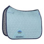 WeatherBeeta Suede Elite Air-Tec Dressage Saddle Pad In Aqua